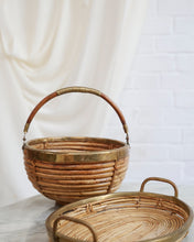 Load image into Gallery viewer, Pencil Reed &amp; Brass Tray
