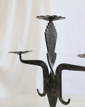 Load image into Gallery viewer, Brutalist French Wrought Iron Candle Stick
