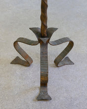 Load image into Gallery viewer, Gilt Metal Martini Table With Marble Top
