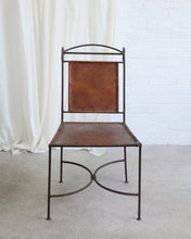 Load image into Gallery viewer, Spanish Iron and Leather Chairs
