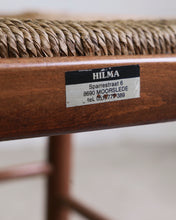 Load image into Gallery viewer, A Set Of 6 Rush Seat Dining Chairs
