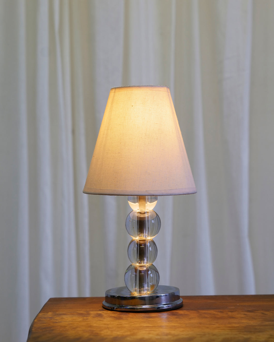 JACQUES ADNET STYLE ‘BOULES’ LAMP