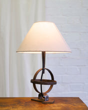 Load image into Gallery viewer, French Cosmic Metal Table Lamp
