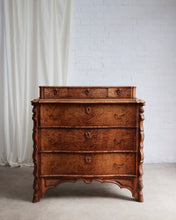 Load image into Gallery viewer, Flame Solid Walnut Chest Console
