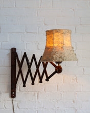 Load image into Gallery viewer, Midcentury Teak Scissor Lamp
