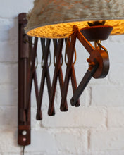 Load image into Gallery viewer, Midcentury Teak Scissor Lamp

