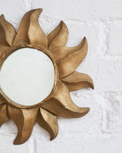 Load image into Gallery viewer, French Guilt Gold Sun Mirrors
