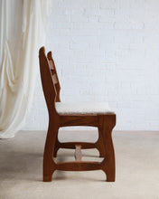 Load image into Gallery viewer, Set Of 6 Razor Back Oak Chairs By Guillerme Et Chambron
