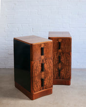 Load image into Gallery viewer, Art Deco Curved Bedside Tables
