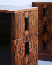 Load image into Gallery viewer, Art Deco Curved Bedside Tables
