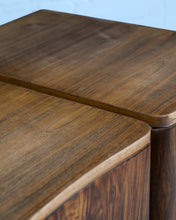 Load image into Gallery viewer, Art Deco Curved Bedside Tables
