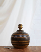 Load image into Gallery viewer, French Stoneware Striped Lamp
