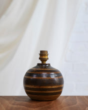 Load image into Gallery viewer, French Stoneware Striped Lamp
