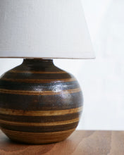 Load image into Gallery viewer, French Stoneware Striped Lamp
