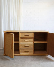 Load image into Gallery viewer, Rattan and Bamboo Sideboard
