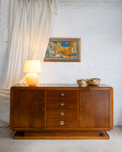 Load image into Gallery viewer, French Opaline Glass Butter Yellow Lamp
