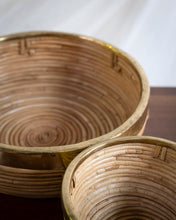 Load image into Gallery viewer, Small Gabriella Crespi Style Pencil Reed Bowl
