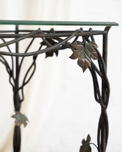 Load image into Gallery viewer, Heavy Twisted Tole Metal Console Table
