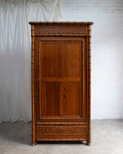 Load image into Gallery viewer, Faux Bamboo French Wardrobe
