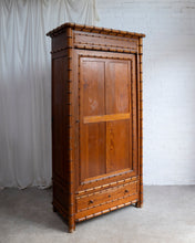 Load image into Gallery viewer, Faux Bamboo French Wardrobe
