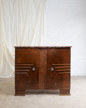 Load image into Gallery viewer, Art Deco Marble Top Sideboard
