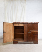 Load image into Gallery viewer, Art Deco Marble Top Sideboard
