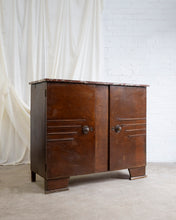 Load image into Gallery viewer, Art Deco Marble Top Sideboard
