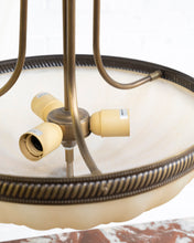 Load image into Gallery viewer, Pressed Glass Dome Light Fitting
