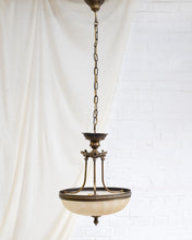 Load image into Gallery viewer, Pressed Glass Dome Light Fitting
