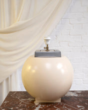 Load image into Gallery viewer, XL Ceramic French Spherical Lamp
