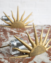 Load image into Gallery viewer, 90's French Sun Sconces
