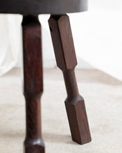Load image into Gallery viewer, Geometric Oak stool
