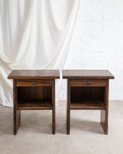 Load image into Gallery viewer, Spanish Oak Bedside Tables
