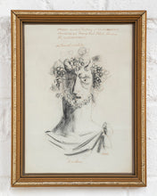 Load image into Gallery viewer, "Bacchus" Charcoal Sketch
