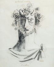 Load image into Gallery viewer, "Bacchus" Charcoal Sketch
