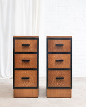 Load image into Gallery viewer, Art Deco Lacquered Bedside Tables
