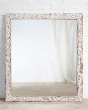 Load image into Gallery viewer, Large Greek Key Beveled Mirror
