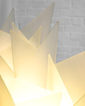 Load image into Gallery viewer, Floor Standing Iron and Glass Art Deco Lamps
