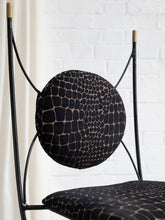 Load image into Gallery viewer, Neo-classical wrought iron chair
