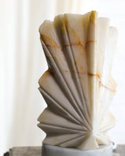 Load image into Gallery viewer, Cut Alabaster Table Lamp
