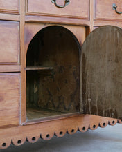 Load image into Gallery viewer, Scalloped Pine Chest Of Drawers
