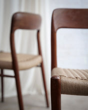 Load image into Gallery viewer, INDIVIDUAL Niels O. Møllers Model 75 Paper Cord Dining Chairs
