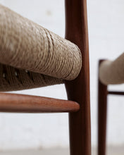 Load image into Gallery viewer, INDIVIDUAL Niels O. Møllers Model 75 Paper Cord Dining Chairs
