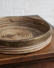 Load image into Gallery viewer, Italian Rattan Tray In The Style of Gabriella Crespi

