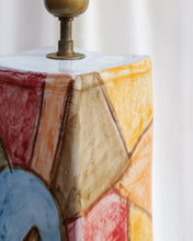 Load image into Gallery viewer, Harlequin XL Ceramic Lamp By  Jean-Claude Monange
