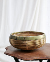 Load image into Gallery viewer, Pencil Reed Basket In The Manner of Gabriella Crespi
