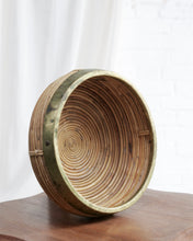 Load image into Gallery viewer, Pencil Reed Basket In The Manner of Gabriella Crespi
