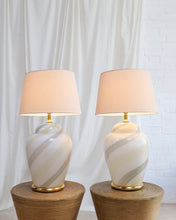 Load image into Gallery viewer, Murano Glass Swirl Lamps
