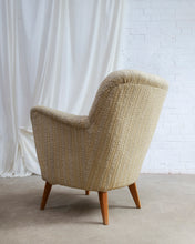 Load image into Gallery viewer, Mid-Century Pale Yellow Armchair, Europe Mid-20th Century
