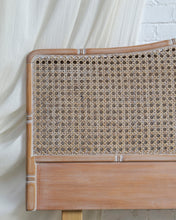 Load image into Gallery viewer, Double Oversized Cane Faux Bamboo Headboard
